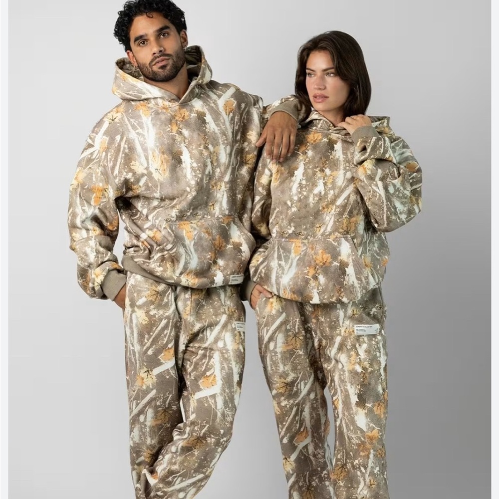 Comfort Camouflage Hoodie and Joggers Set